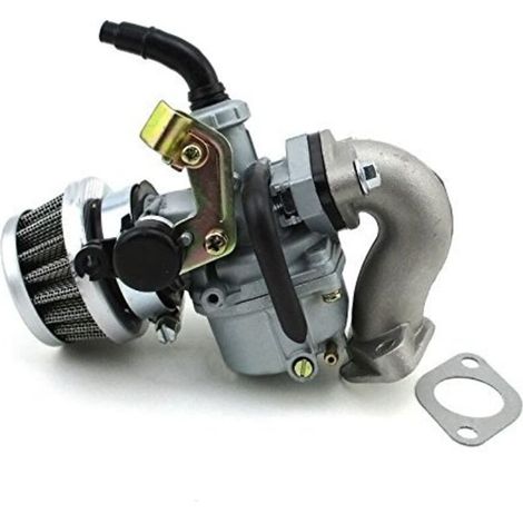 PZ19 Vergaser-Kit – für Quads, ATVs und Dirtbikes – Taotao Sunl – 50 cm³, 70 cm³, 90 cm³, 110 cm³ – 19-mm-Vergaser für Pocketbikes (1/4)