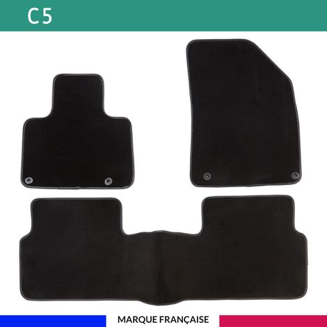 Tapis de voiture - Sur Mesure pour C5 (2008 - 2014) - 3 pièces - Tapis de sol antidérapant pour automobile (1/4)