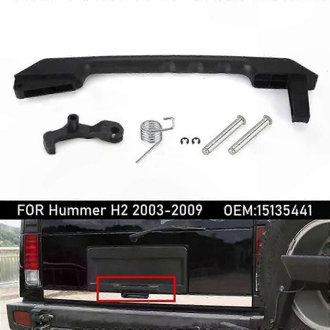 Strukturierter Heckklappengriff für H2 SUV 2003–2009 – Robustes Ersatzteil für den Außenbereich, Griffhebel 15135441 97503 (1/5)