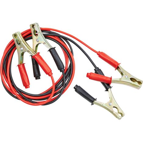 OSRAM BATTERYstart STARTER CABLE 150A Câble de démarrage 6 mm² Aluminium (revêtement cuivre) 2.5 m avec pinces en plastique X925692 (1/4)