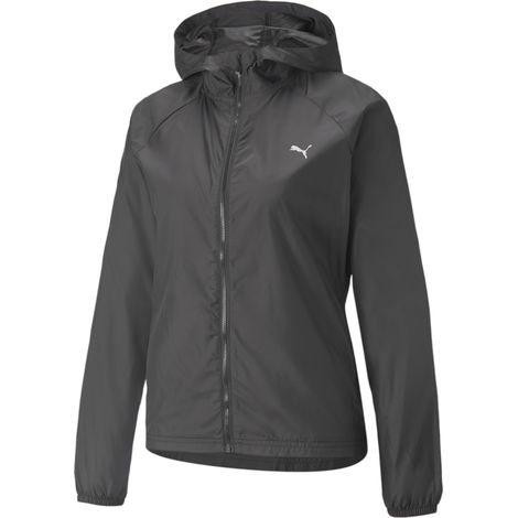 Puma FAVORITE WOVEN Damen-Kapuzenjacke schwarz 52168301 r S