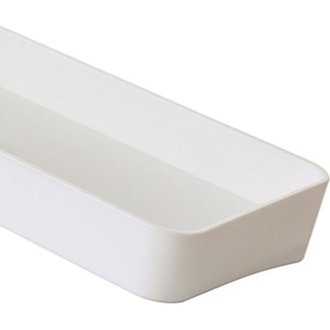 Pegboard Wall Organizer PS 150g Tableau perforé pour mur sans perçage avec fixation adhésive, blanc (1/4)