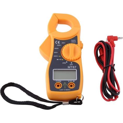 YMYNY Automatic Digital Multimeter, Digital Clamp Multimeter, AC DC Voltmeter, Ammeter, Ohmmeter, Volt Tester, Large Digital LCD Screen