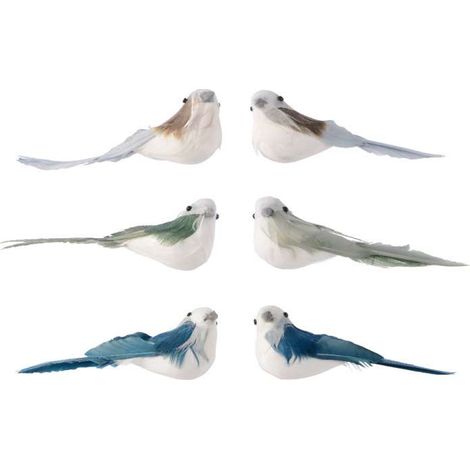 Set 2 Decori uccellino