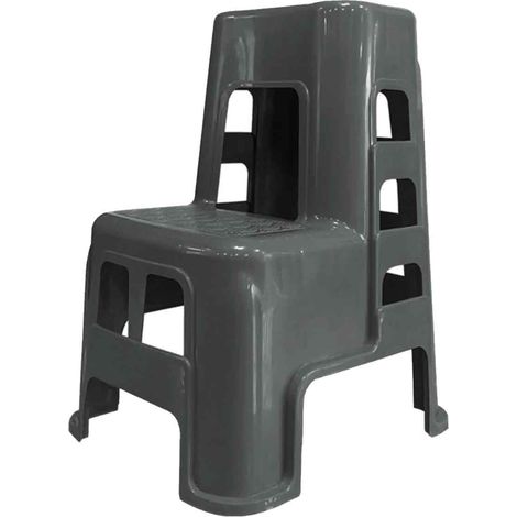 Tabouret de lavage de voiture en plastique épais, tabouret à deux marches pour atelier de beauté automobile, marchepied multifonctionnel à hauteur réglable pour la maison. (1/5)