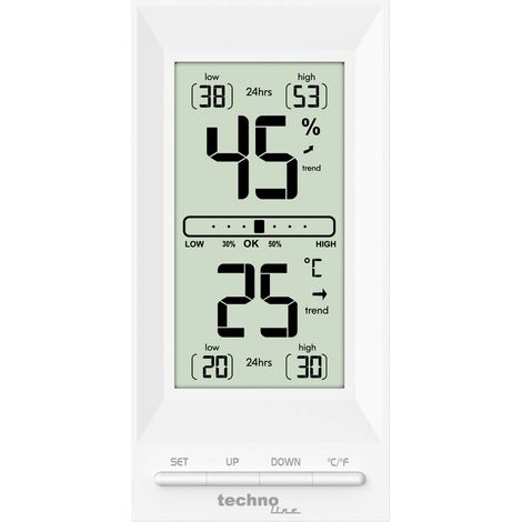 WS9129 - Termometro, igrometro, temperatura, umidità dell'aria, visualizzazione comfort della stanza, funzione di calibrazione (1/4)