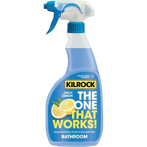 Kilrock TOTWBATHROOM Bathroom Cleaner The One That Works Juicy Lemon 750ml KILTOTWBATH