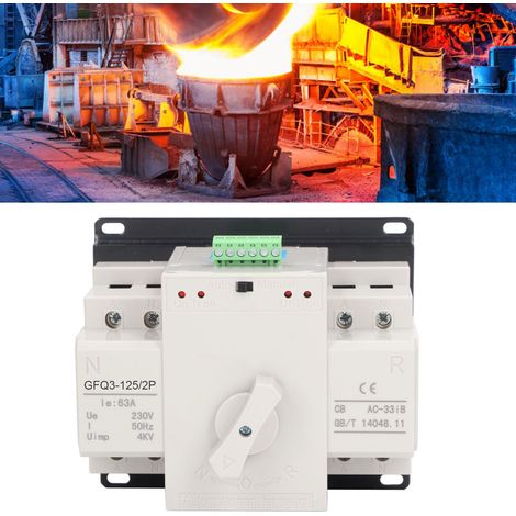 AC230V 63A Automatischer Umschalter für zwei Stromversorgungen für ATS/2P-Generatoren (1/5)