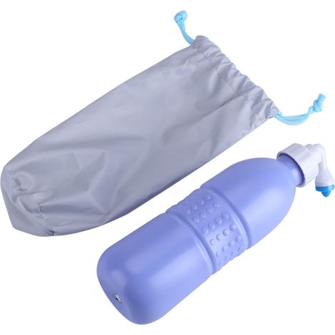 Tragbarer 620-ml-Bidet-Sprühkopf, Reise-WC-Sprühkopf, persönliche Hygiene-Handtoilette, Duschsprühkopf mit Reisetasche