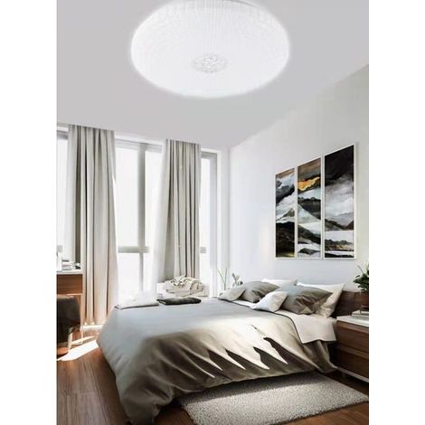 Trade Shop - PLAFONIERA SOFFITTO 60W DECORO MIT CENTRE CENTREAL LUCE FREDDA NATURALE FST-50A62495 -