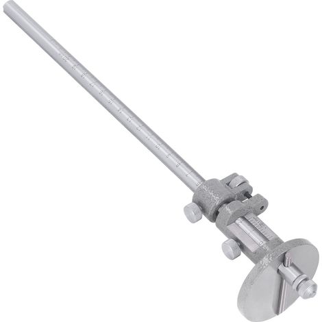 Traceur de menuiserie 0-200mm, outil de traçage à tête large, plaque ronde en acier inoxydable pour marquage précis (1/5)