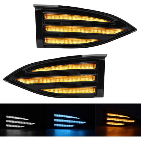(Video verfügbar) LED-Tagfahrlicht (ein Paar, links und rechts) 3 Farben (Drachenklauen-Design) Für Mazda CX-5 ab 2022 (1/5)