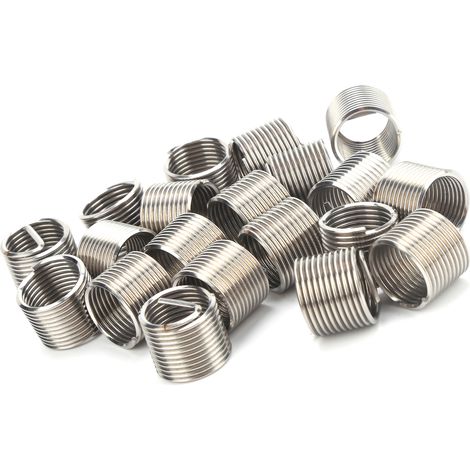 Kit de Réparation Insert Fileté M14x1.5 en Acier Inoxydable - 20 Pièces Douilles