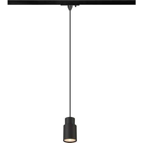 [NEUWERTIG] B-Ware SLV PURI 2.0 Tube 1 Pendelleuchte Hängeleuchte GU10 P Deckenleuchte Schwarz (1/2)