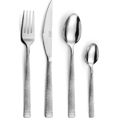 Coffret de 24 pièces en inox – Ustensiles de cuisine essentiels – Adapté pour couverts et vaisselle – Résistant et durable