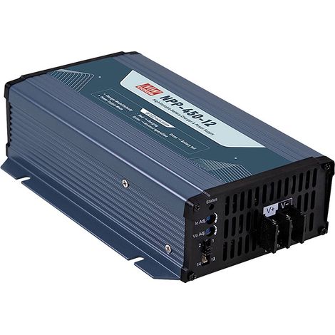 MEAN WELL Chargeur pour batteries au plomb NPP-450-72 72 V Courant de charge (max.) 5.5 A
