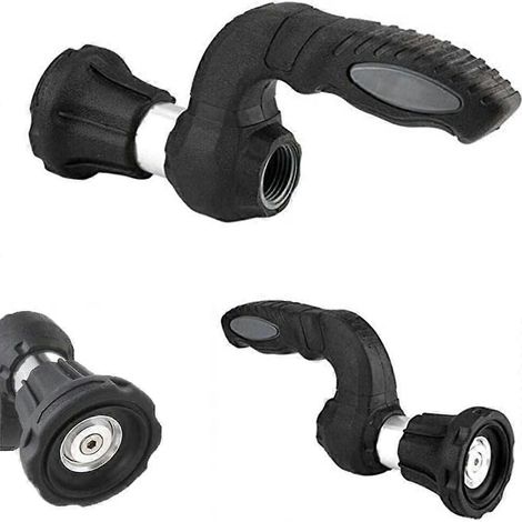 Garden Hose Spray Nozzle Mighty Power Hose Blaster Nozzle Adjustable Sprayer Hose Mist Powerful for Garden Lawn Plants Watering Car Washing (1/4)