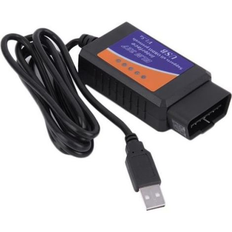 ELM327 OBDII OBD2 CAN-BUS USB Auto Diagnostique Code Scanner Lecteur Outil V1.5 (1/4)