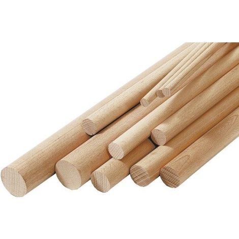 BASTONE TONDO LEGNO DURO 10 X 1000 MM (1/2)