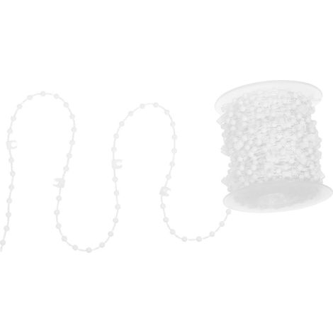 Accessoires pour stores verticaux avec chaînette à billes en plastique (1 rouleau). (1/5)