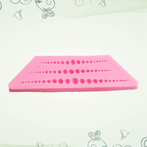 Silikon-Schokoladenform „Perlenkette“, DIY-Kuchenform, Fondant-Dekorationsform 03 (1/5)