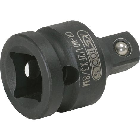 KS TOOLS  1/2"  Adaptador de  reducción de  impacto  1/2"F  x 3/8"M  - 515.1143 (1/2)