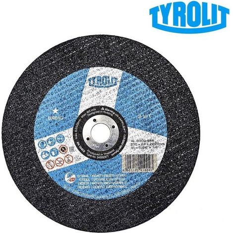 Disco de Corte Plano 41C Ø230x2x22,23 A30Q-BFB Tyrolit