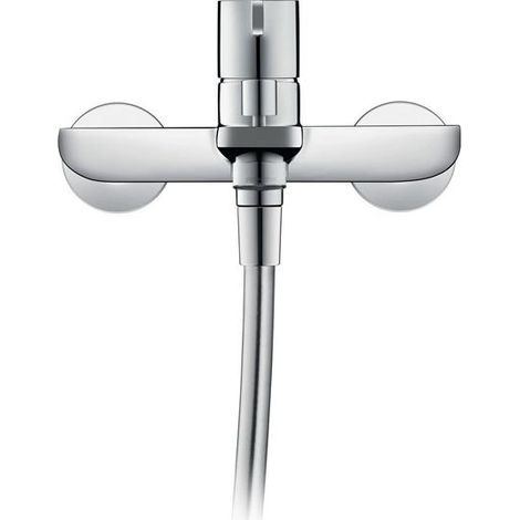 Duravit D-Neo Einhebel-Wannenmischer Aufputz Keramikmischsyst.,m.Umsteller,Chrom HG, DE5230000010 (1/5)
