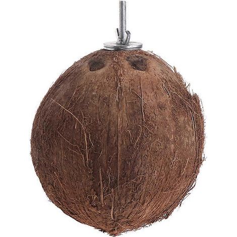 Nid d'oiseau en noix de coco, maison pour petits animaux, cage, habitat décoratif, facile à installer (1/4)