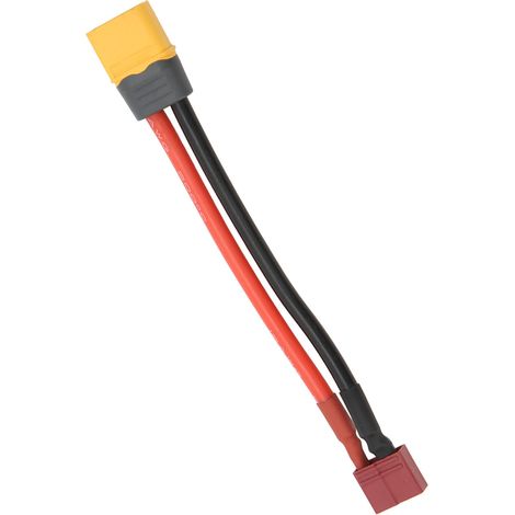 XT60H-Stecker auf 12 AWG-Buchse T-Stecker-Konverteradapter für RC-Modellbatterien (1/5)