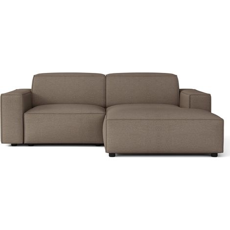 Selsey Sellmo - Ecksofa, Chenille Hellbraun, 210 cm (1/5)