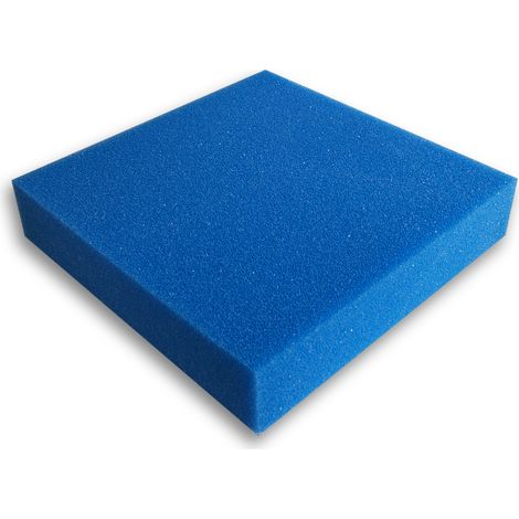 Wiltec – Tapis filtrant japonais 50 x 50 x 10 cm – Densité 20 ppi – Filtration efficace pour bassin et aquarium – Support biologique durable