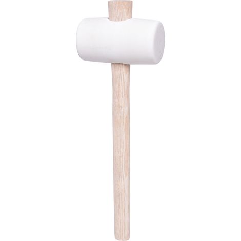KS Tools 140.1235 Gummihammer weiss, 500g (1/3)