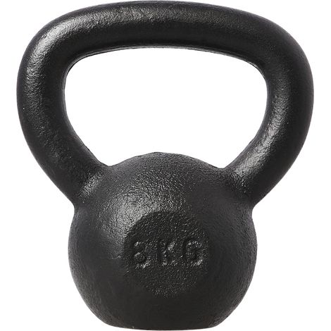 Kettlebell en fonte de 8 kg pour la musculation (1/3)