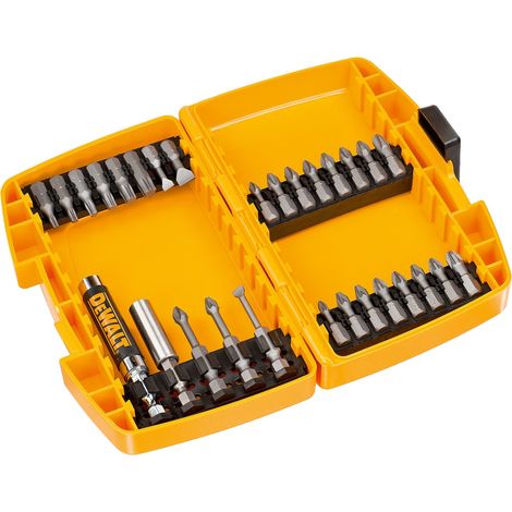 Jeu de 29 accessoires pour tournevis avec boîtier robuste