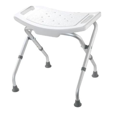 Croydex Adjustable Bathroom & Shower Stool, Bath Chair with Non-Slip Feet (1/5)
