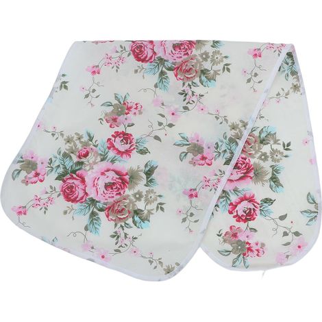 Housse pour Table à Repasser en Coton Polyester Installation Facile et Design Amovible, Adaptée aux Planches de 91x31cm pour Usage Domestique (1/5)