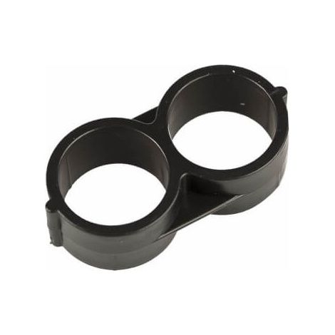 Estrangulador Negro 16mm. Bolsa de 5 Unidades