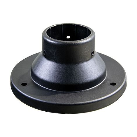 Base per Palo Lampione Globo ABS Nero Base Cm 16