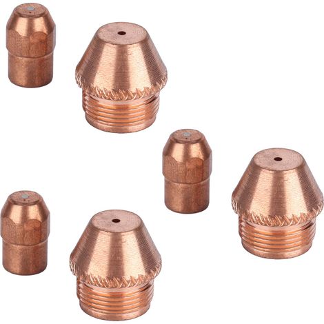 Kit de 10 consommables pour découpeur plasma : électrodes, buses et accessoires pour torche TZ-100 (1/5)