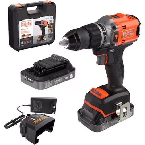 B+D TRAPANO C/PERC BLD683D2XK-QW 18V BRUSHLESS
