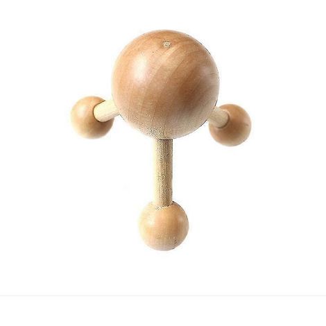 Masseur universel en bois, couleur naturelle (1/5)