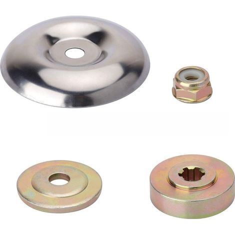 4 Pièces Kit Fixation écrou Lame Boîte, Boîte de Vitesses en Métal pour Tondeuse à Gazon, Accessoires de Boîte de Vitesses en Métal pour Tondeuse, pour Tondeuse à Gazon, Machine D'irrigation (1/3)