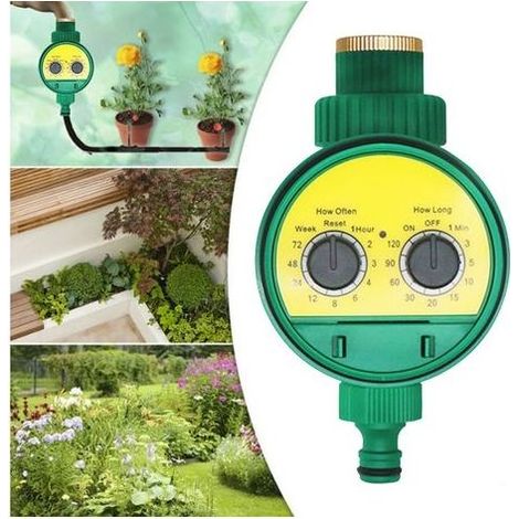 Elektronischer Bewässerungscontroller für Gartenhahn - Wasserdicht - Automatische Bewässerungszeitschaltuhr (1/5)