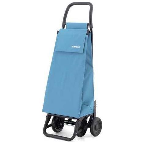 Carro compra 4 ruedas 45l azul maya 14g5 po c-870 GARMOLL