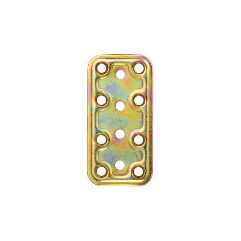 Giunzione Diritta in Acciaio Tropicalizzato -40 mm x 160 / 10 (1/2)