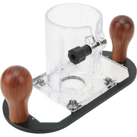 Base plongeante pour défonceuse portative, fraiseuse, affleureuse, pour machine à affleurer de 65 mm (1/5)