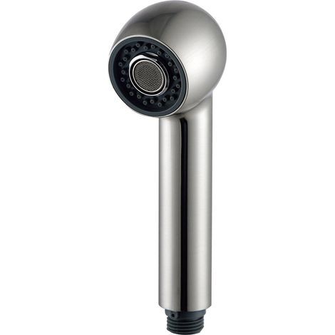Tête de robinet de cuisine de remplacement, compatible mitigeur extractible, filetage droit G1/2, finition nickel brossé durable (1/4)