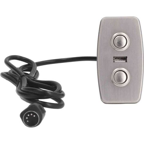 Telecomando per divano reclinabile elettrico, ricarica USB, controller a 5 pin per divano reclinabile elettrico per casa e camera da letto - Crezuo
