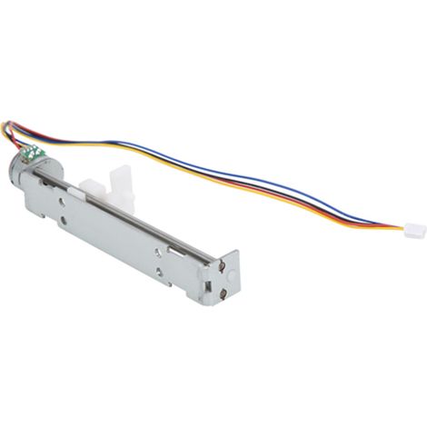 Moteur pas à pas linéaire 2 phases 4 fils pour table coulissante à vis, tension d'entraînement 4,9 V, angle de pas 18° (1/5)